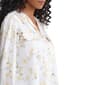 Womens Jones New York Long Sleeve V Neck Sunflower Blouse - image 4