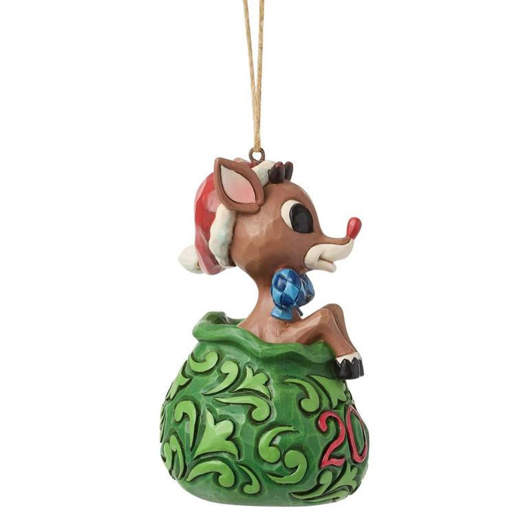 Jim Shore 2026 Dated Rudolph Ornament