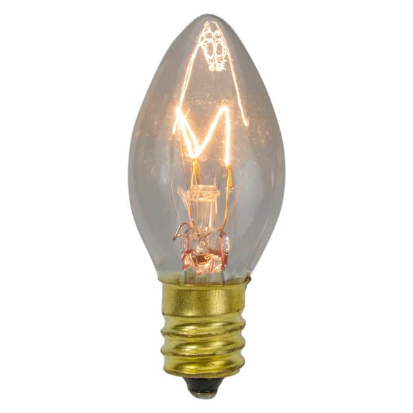 Northlight Seasonal C7 Incandescent Replacement Bulbs - Pack of 4
