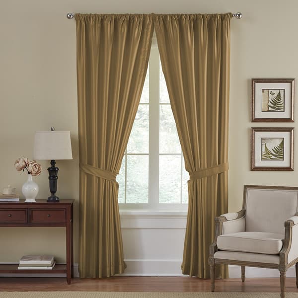 Elrene Versailles Solid Curtain Panel - image 