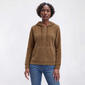 Womens Nautica Long Sleeve Solid Rib Knit Hoodie - image 1