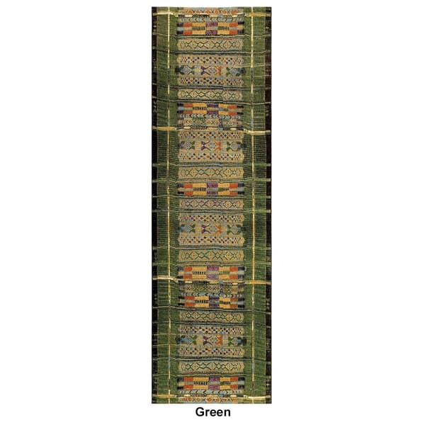 Liora Manne Marina Tribal Stripe Rectangular Runner