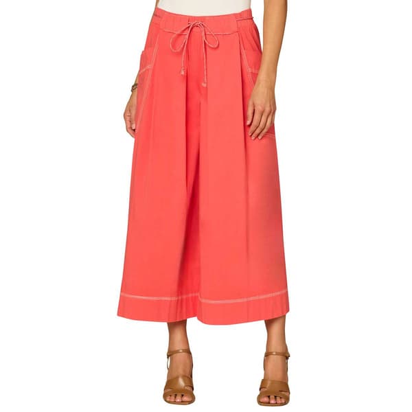 Womens Democracy Skyrise Wide Crop Glider Wrap Around Patch Pock - image 