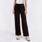 Womens Runway Ready Pull On Solid Studded Wide Leg Pants - image 1