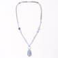 Ashley Cooper(tm) Long Light Blue Pendant Necklace - image 1