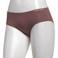 Womens Laura Ashley(R) Ribbed Nylon Laser Hipster Panties-LS8444AY - image 1