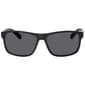 Mens Tropic-Cal Contenders Wrap Sunglasses - Black/Smoke - image 2