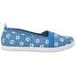 Womens Take A Walk Floral Slip On Flats - image 3