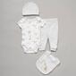 Baby Boy &#40;NB-9M&#41; Rene Rofe&#40;R&#41; 4pc. Safari Bodysuit & Pants Set - image 1