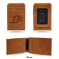Mens NHL Anaheim Ducks Faux Leather Front Pocket Wallet - image 3