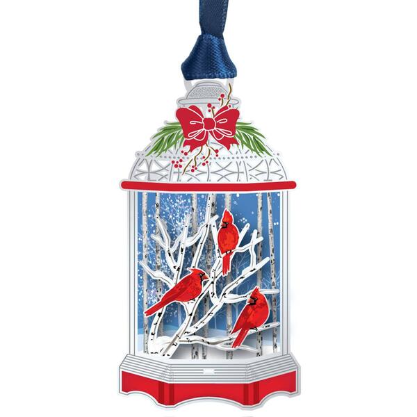 Beacon Design Cardinal Christmas Lantern Ornament - image 