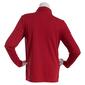 Petite Hasting & Smith Long Sleeve Drape Neck Pleated Cardigan - image 2