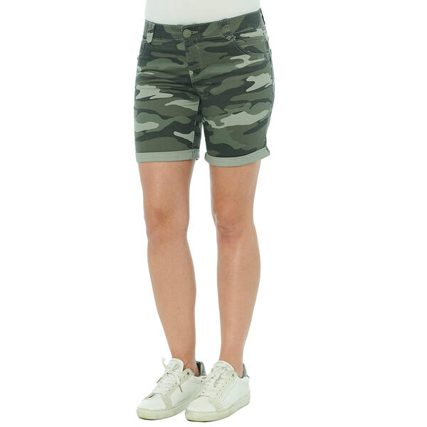 Womens Democracy Absolution&#40;R&#41; Camo Sage Shorts - image 