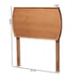Baxton Studio Laurien Ash Walnut Wood Twin Size Headboard - image 5