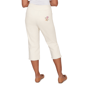 Womens Alfred Dunner Beachcomber Floral Cross Stitch Capris - image 2