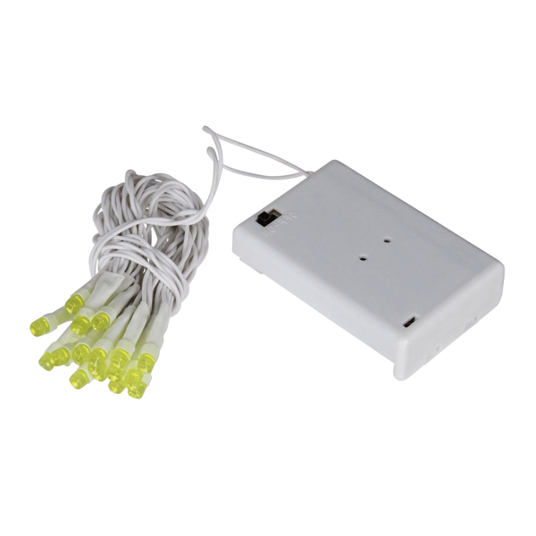 Sienna 6.25ft. 20ct. Green LED Wide Angle Christmas Lights