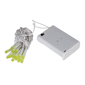 Sienna 6.25ft. 20ct. Green LED Wide Angle Christmas Lights - image 3