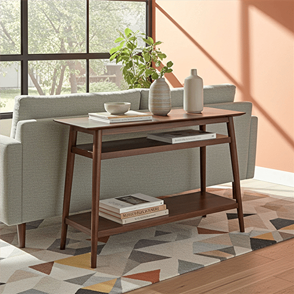 Fairway Avenue Home(tm) Solid Acacia Console Table - image 