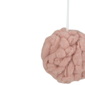 Northlight 3.75in. Pink Woven Yarn Ball Christmas Ornament - image 3
