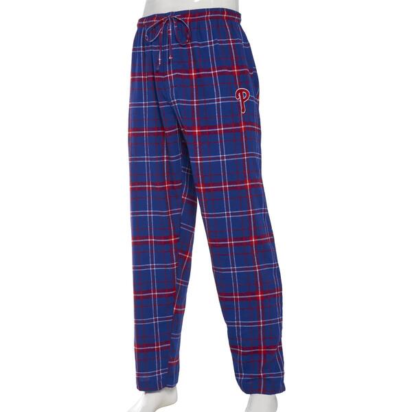 Mens Phillies Plaid Pajama Pants - image 