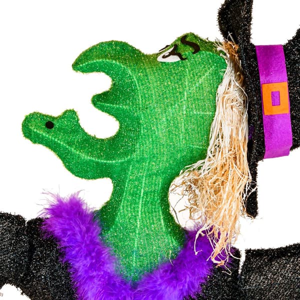 National Tree 47in. Pre-Lit Cackling Green Witch