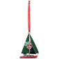 Northlight Sailboat with Holly Life Preserver Christmas Ornament - image 2