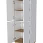 FM FURNITURE Zurich White Double Kitchen Pantry - image 5