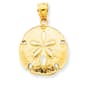 Gold Classics(tm) 14kt. Gold Sand Dollar Pendant - image 1