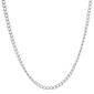 Mens Lynx Stainless Steel Oval Link Curb Chain Necklace - image 1