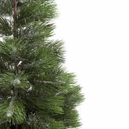 Northlight 3ft. Snowy Pine Christmas Tree in Wooden Pot
