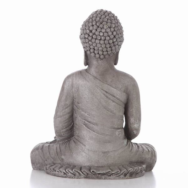 Hi-Line Gift Sitting Buddha Garden Statue