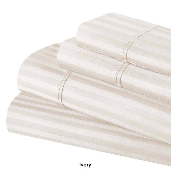 Superior Egyptian Cotton 300TC Striped Sheet Set