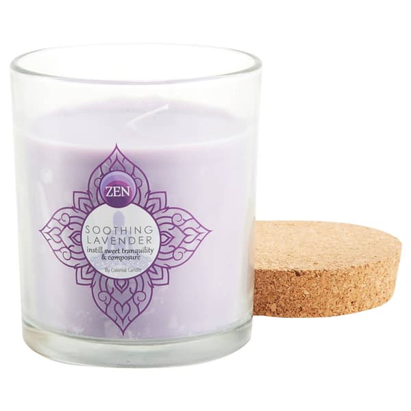 Colonial Candle Zen 9.5oz Soothing Lavender Tumbler Candle - image 
