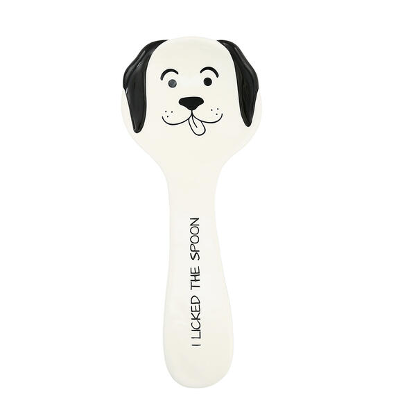 10in. Dog Licked the Spoon Rest - image 
