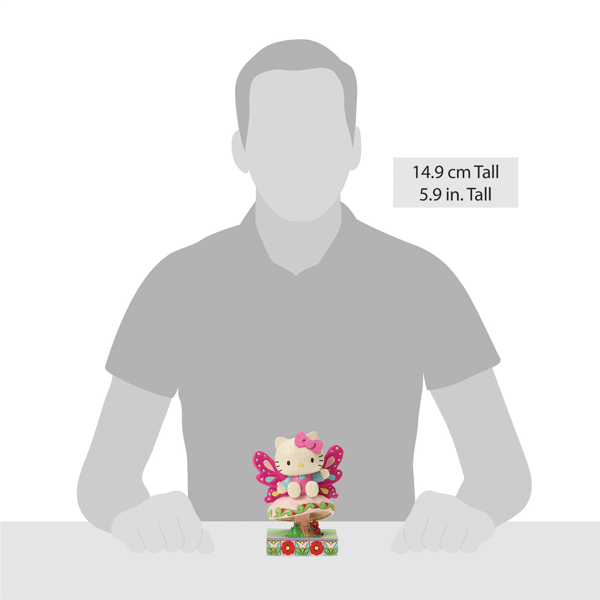Jim Shore San Rio Hello Kitty Mushroom Fairy Figurine