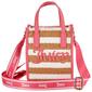 Juicy Couture Stripe Straw Mini Tote - image 2