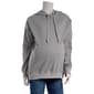 Womens Maternity Times Two Long Sleeve Rib Side Trim Hoodie - image 1