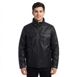 Mens Levi''s(R) Sherpa Lined Trucker Coat