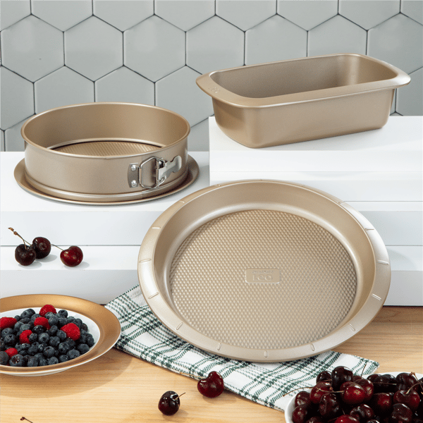 BergHOFF Balance 3pc. Nonstick Carbon Steel Cake Pan Set - image 