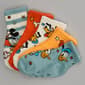 Toddler Boy Disney 5pr. Mickey & Friends Mid Crew Gripper Socks - image 1