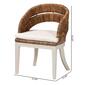 bali & pari Ubud Bohemian Natural Seagrass Dining Chair - image 8