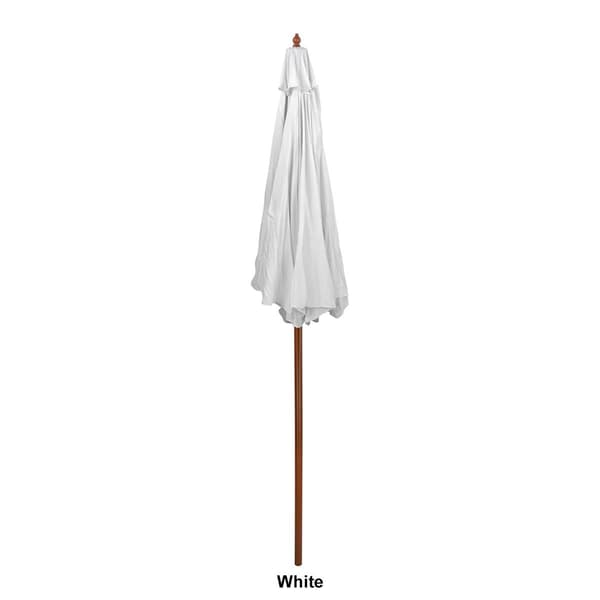 Northlight Seasonal 8.5ft. Patio Market Umbrella with Wood Pole