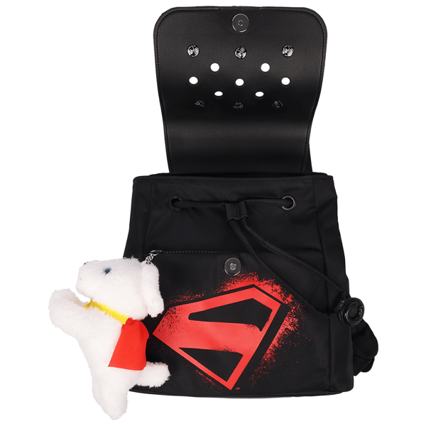 Crocs™ x DC Studios Supergirl Mini Backpack with Krypto Charm