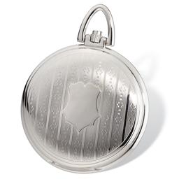 Mens Charles Hubert White Dial Pocket Watch