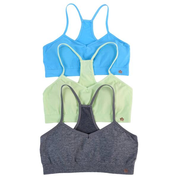 Girls Limited Too 3pk. Seamless Racerback Bras - image 