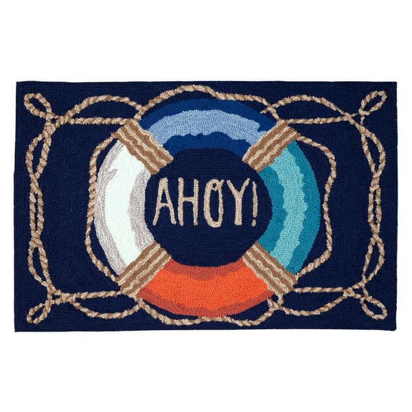 Liora Manne Frontporch Ahoy Rectangular Accent Rug