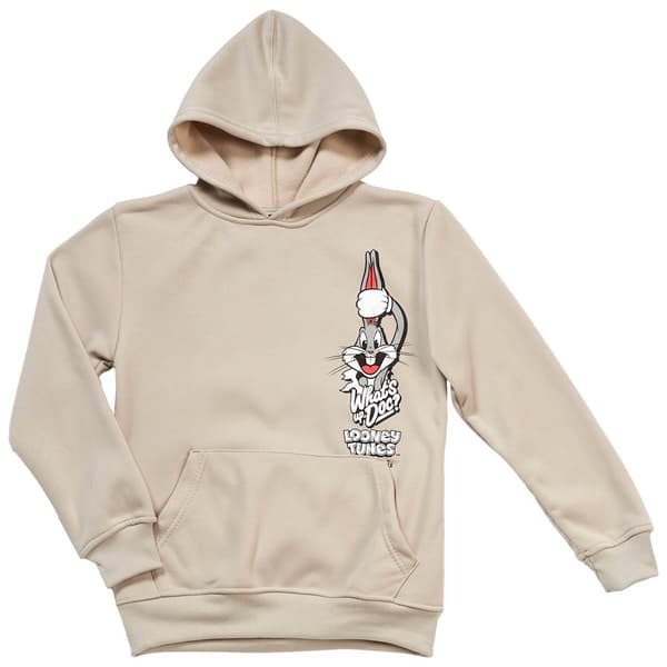 Boys (8-20) SOUTHPOLE Looney Tunes Bugs Bunny Hoodie - Oyster