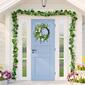 Northlight Seasonal Artificial Hellebores & Ivy Spring Wreath - image 2