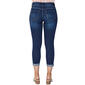 Petite Royalty Basic Two Button Roll Cuff Ankle Jeans - image 3