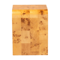 bali & pari Revelle Natural Light Mappa Real Burl Wood End Table - image 3